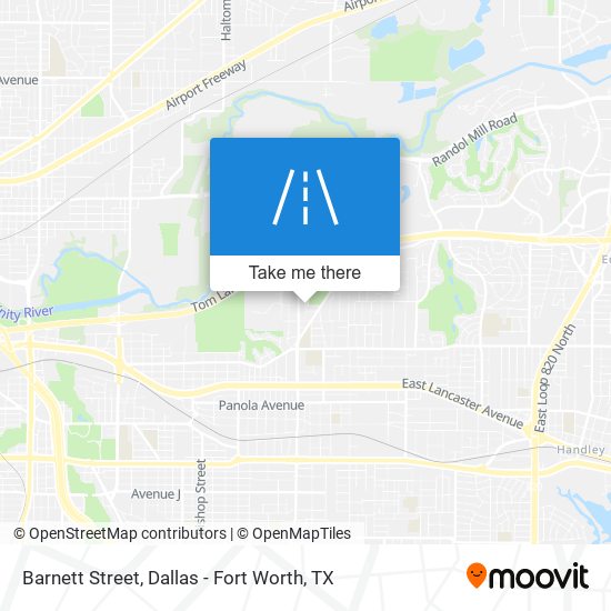 Mapa de Barnett Street