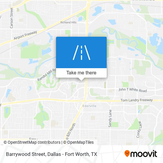 Mapa de Barrywood Street
