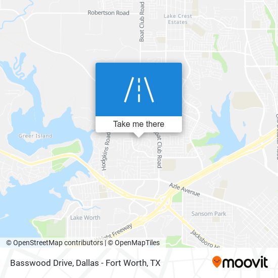 Basswood Drive map