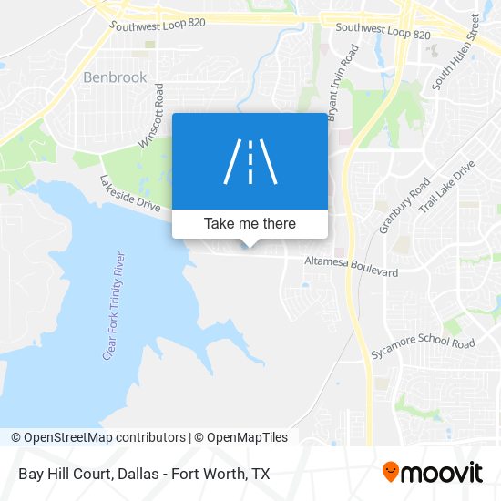 Mapa de Bay Hill Court