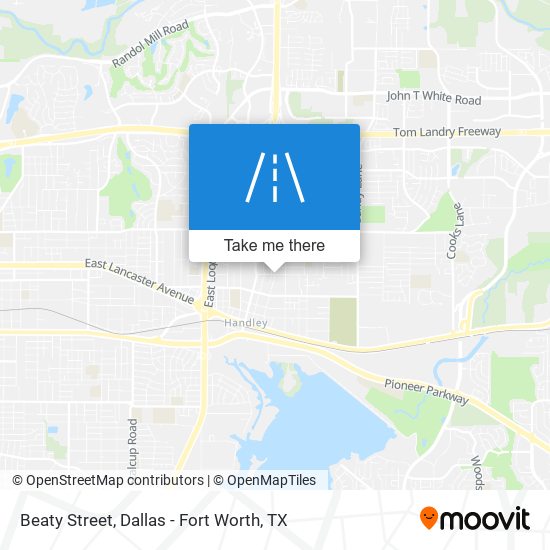 Mapa de Beaty Street
