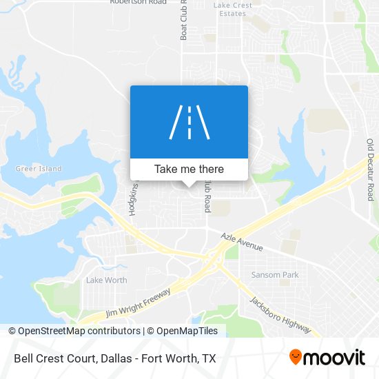 Bell Crest Court map