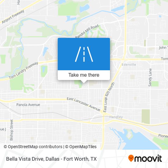 Mapa de Bella Vista Drive