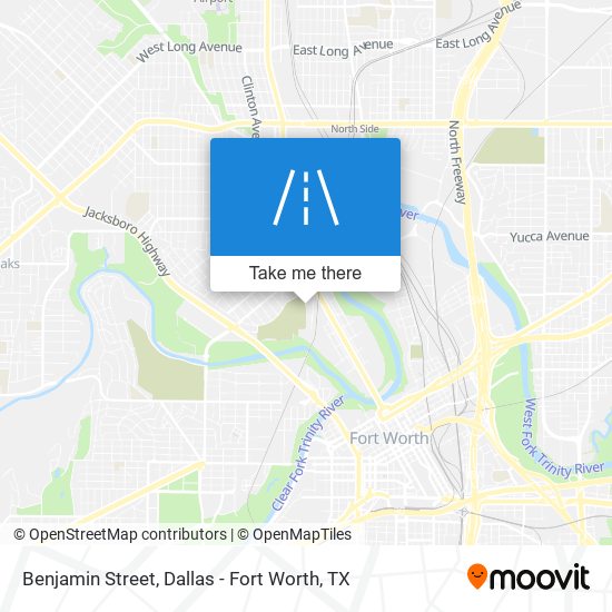 Benjamin Street map