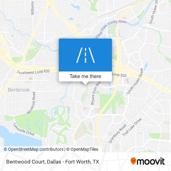 Bentwood Court map