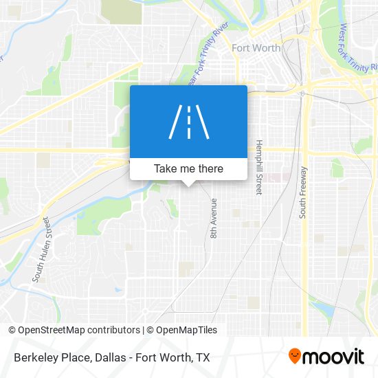 Berkeley Place map