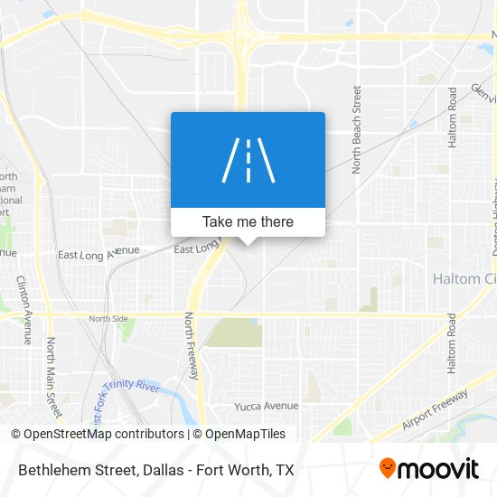 Bethlehem Street map
