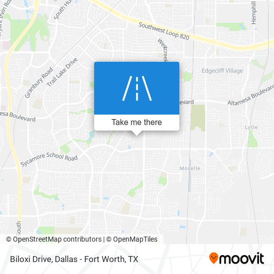 Mapa de Biloxi Drive