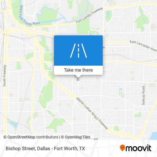 Bishop Street map