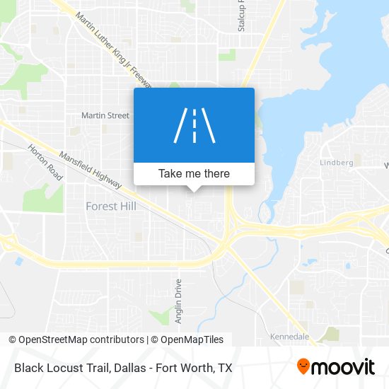 Black Locust Trail map