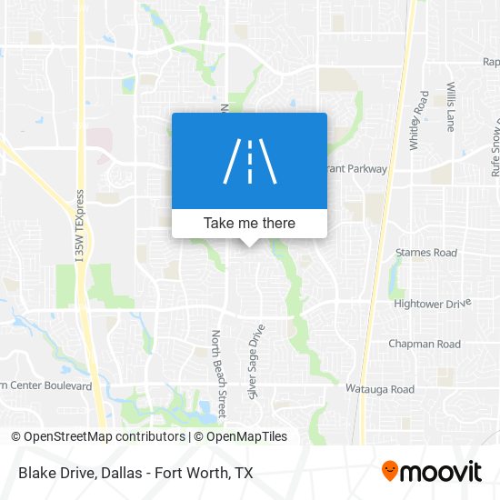 Mapa de Blake Drive