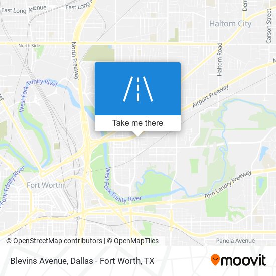 Blevins Avenue map