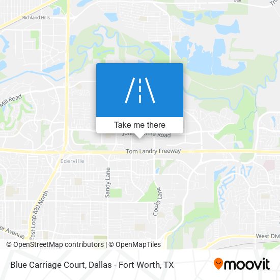 Blue Carriage Court map
