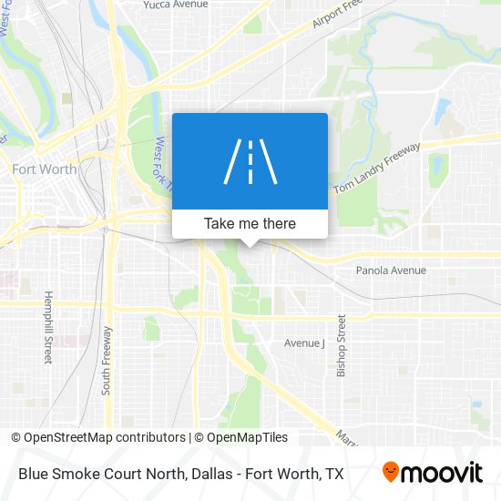 Blue Smoke Court North map