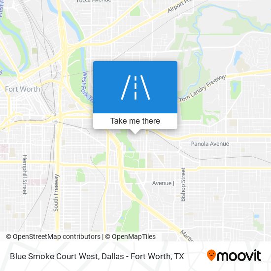 Mapa de Blue Smoke Court West