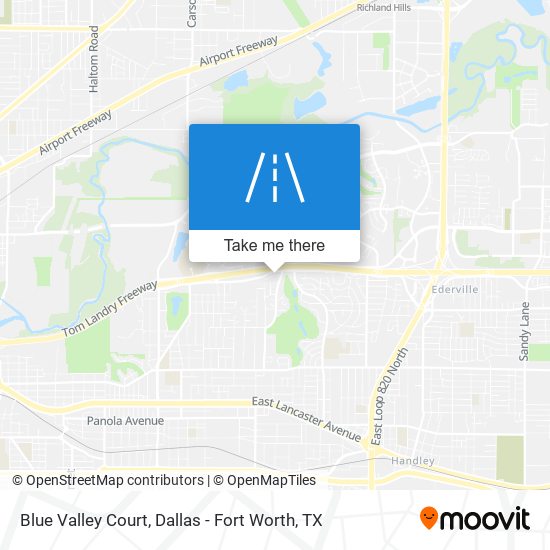 Blue Valley Court map