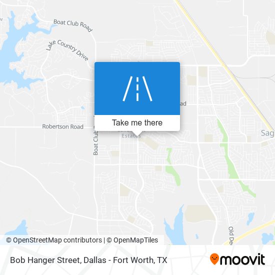Mapa de Bob Hanger Street