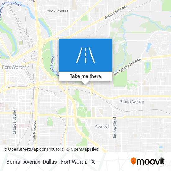 Mapa de Bomar Avenue