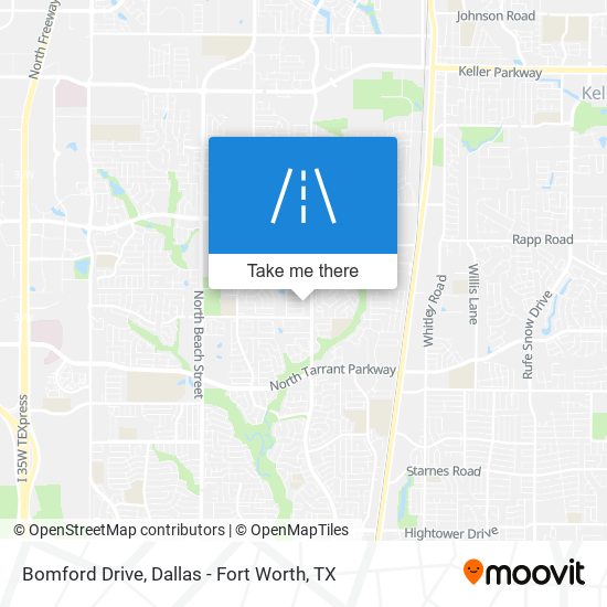 Bomford Drive map