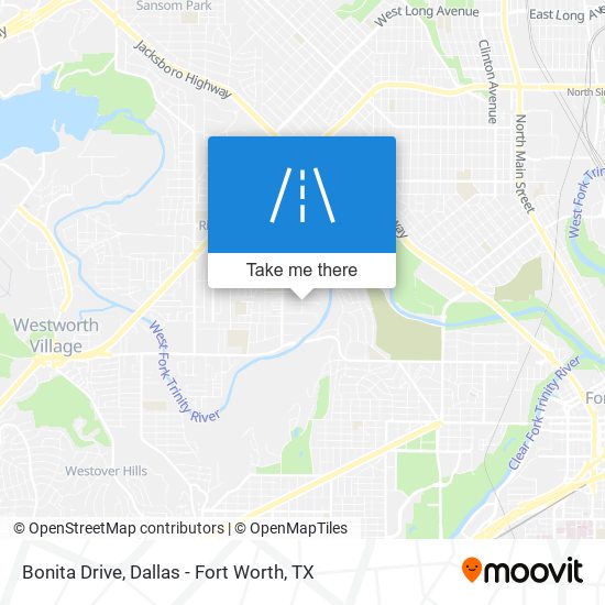 Bonita Drive map