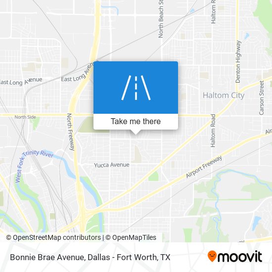 Mapa de Bonnie Brae Avenue