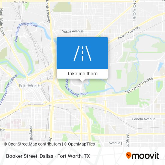 Mapa de Booker Street