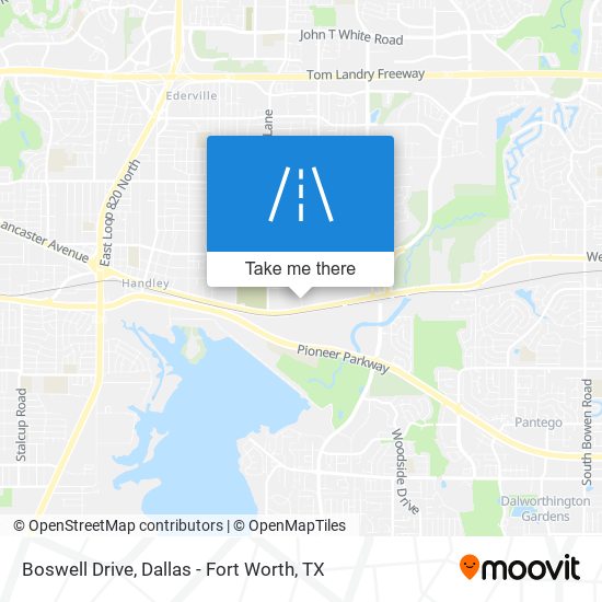 Boswell Drive map