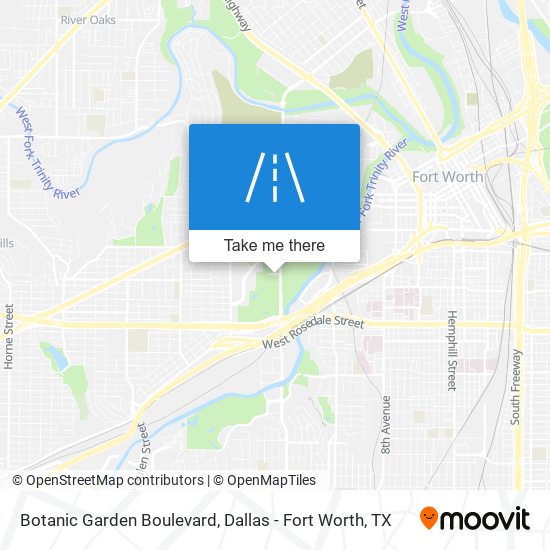 Mapa de Botanic Garden Boulevard