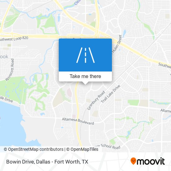Bowin Drive map