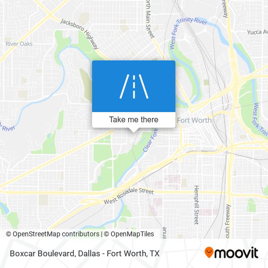 Boxcar Boulevard map