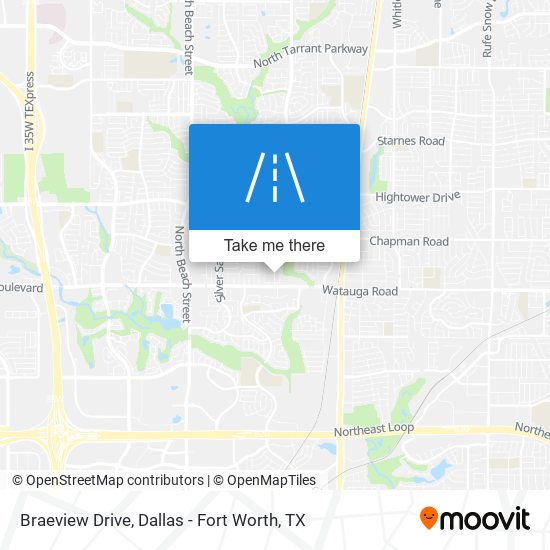 Mapa de Braeview Drive