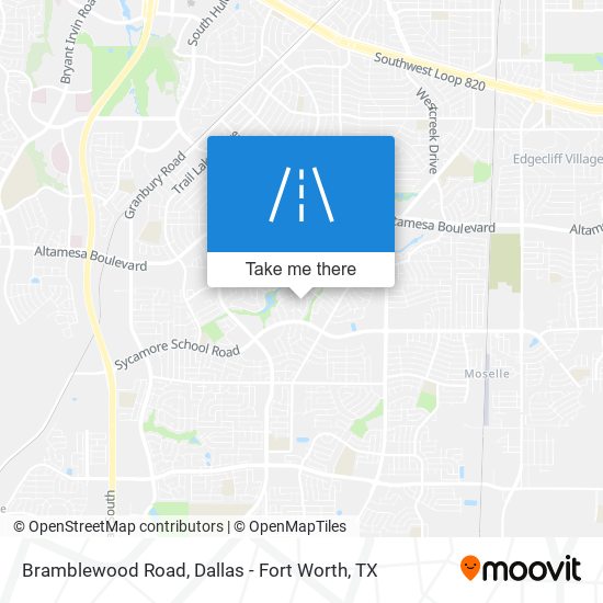 Bramblewood Road map