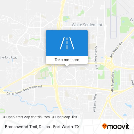 Branchwood Trail map