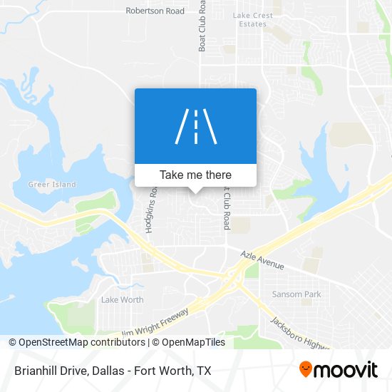 Brianhill Drive map
