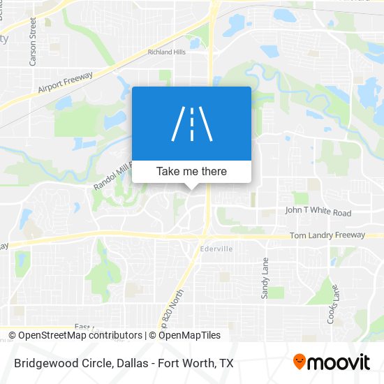 Mapa de Bridgewood Circle