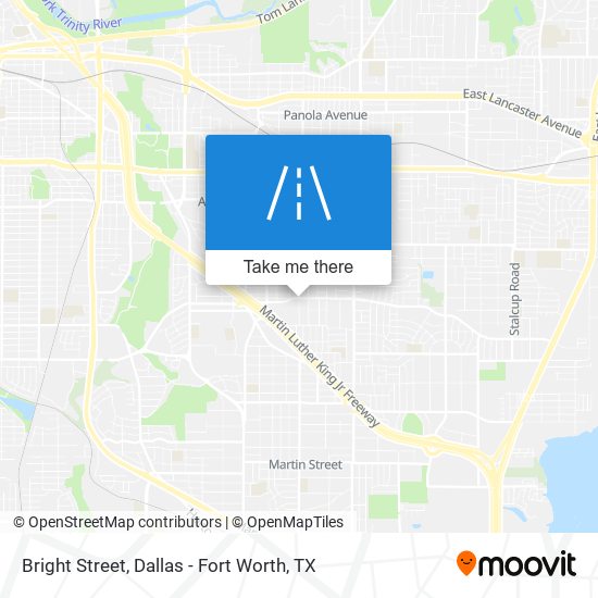 Mapa de Bright Street