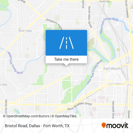 Bristol Road map