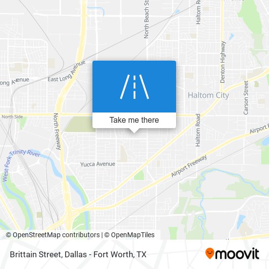 Brittain Street map