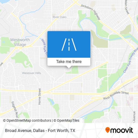 Broad Avenue map