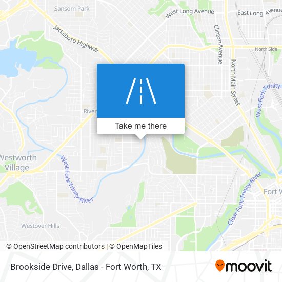 Brookside Drive map
