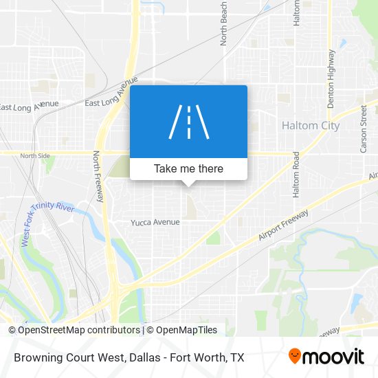 Mapa de Browning Court West
