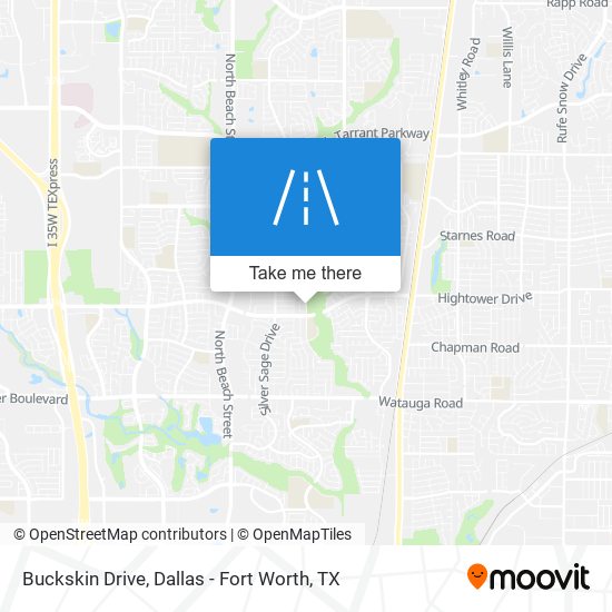 Buckskin Drive map