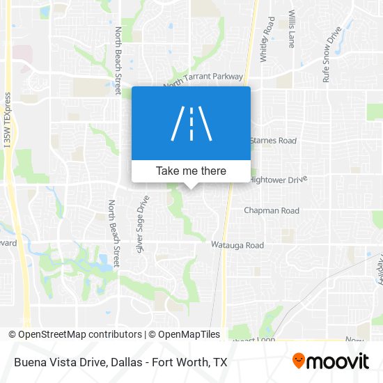 Buena Vista Drive map