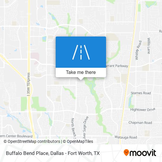 Mapa de Buffalo Bend Place