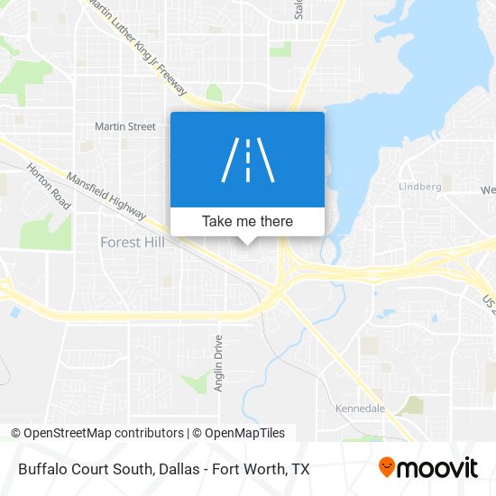 Buffalo Court South map