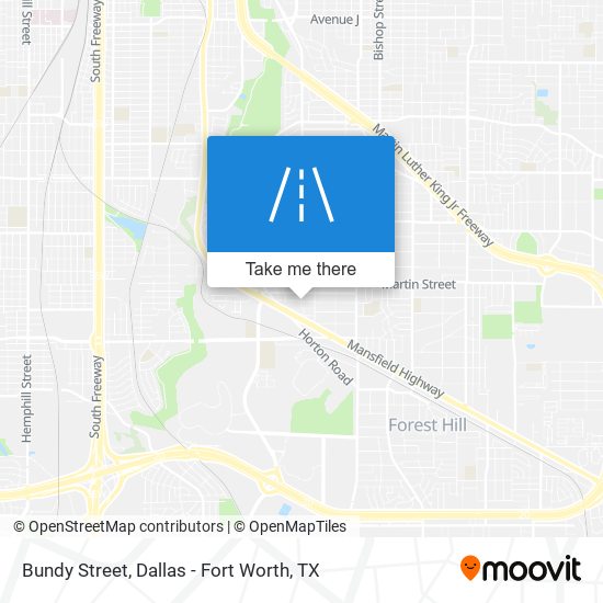 Bundy Street map