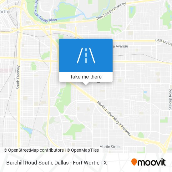 Mapa de Burchill Road South