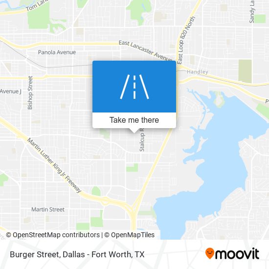 Burger Street map