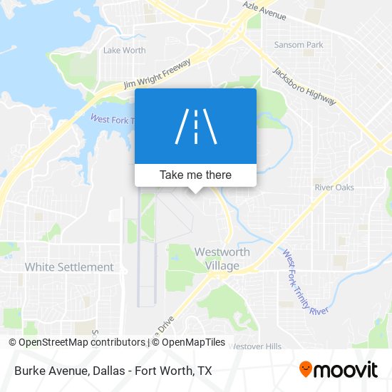 Burke Avenue map