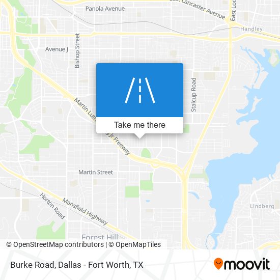 Mapa de Burke Road